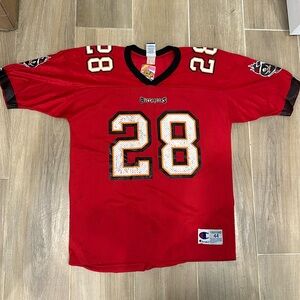 Vintage Warrick Dunn Buccaneers Jersey